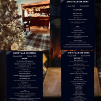 The Guy Fawkes Arms menu