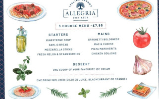 Allegria Eatery food