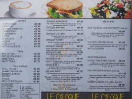 Le Croque Cafe Sandwich food