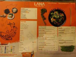 Lana Nenagh Asian Street Food menu