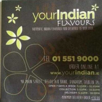 Your Indian menu