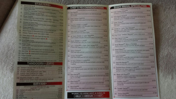 Shahi Mahal Takeaway menu