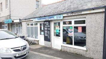 Fairbourne Chippy outside
