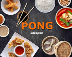Pong Sushi Poke Skrapan food