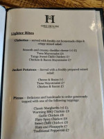 Ord House Lounge Grill menu