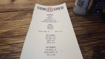 Cowshed Burgers food