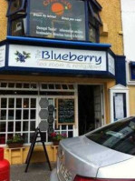 The Blueberry Tea Room outside