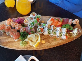 Sushi-teria food
