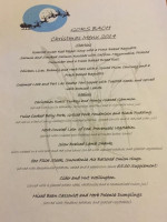 The Gors Bach Inn menu