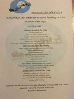 The Gors Bach Inn menu