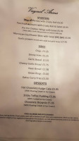 Vanyol Arms menu