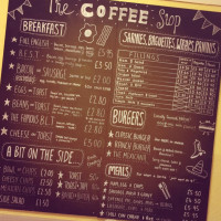 The Coffee Stop menu