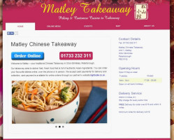 Matley Chinese Takeaway food