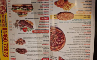 Crewkerne Kebab Pizza House menu