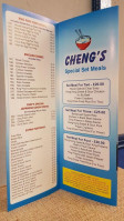 Chengs Chop Suey House menu