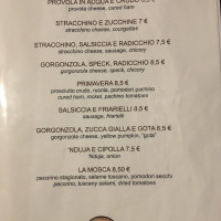 La Babaiola menu