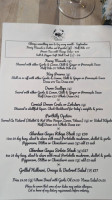 Shellfish Cow Restaurant Bar menu