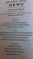 The Argyll Pub menu