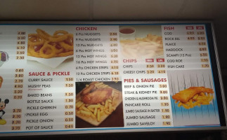 Anchor Fish Chip menu
