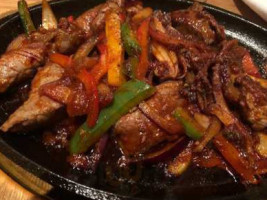 Sizzling food