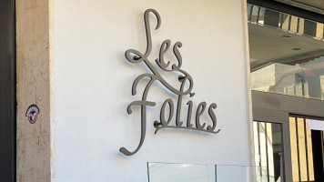 Les Folies menu