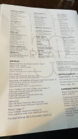 Platz Restoran menu