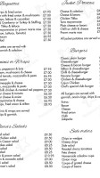Alara Bistro Grill menu