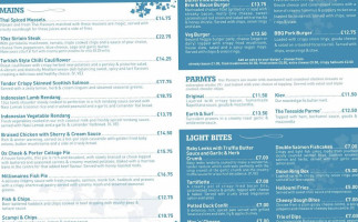 The Red Lion Inn menu