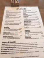 Barasti menu