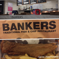 Bankers Fish Chips food