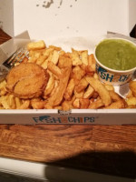 Chaplins Fish Chips food