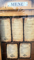 The Alamo menu