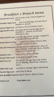 The Downshire Arms menu