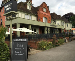 The Ashley Park Ember Inn menu