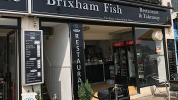 Brixham Fish Takeaway outside