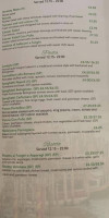 The Village Bistro Greenmount menu