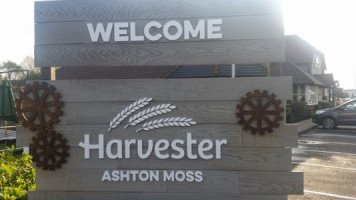 Harvester outside