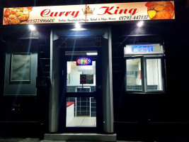 Curry King menu