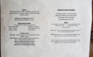 The Brewery Inn menu