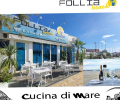 Follia Beach food