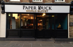 Paper Duck World Buffet food