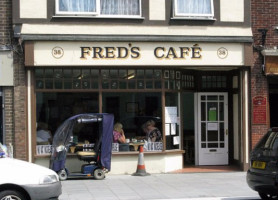 Fred's Cafe inside