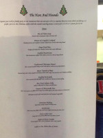 The Hare And Hounds menu