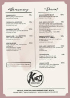 Kred As menu