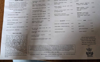 The Bank Wine And Bistro menu