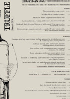 Truffle menu