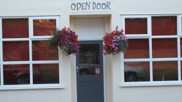 The Open Door outside