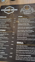Garddfon Inn menu
