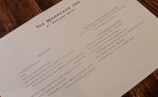 The Moorcock Inn menu