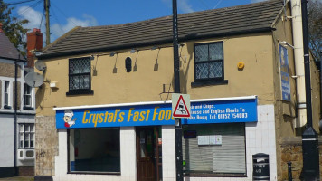 Crystal's Fast Food food